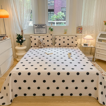 91家纺网 家纺一手货源 找家纺 （总）义博家纺 2025新款原棉老粗布床单凉席