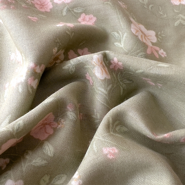 91家纺网 家纺一手货源 找家纺 优品阁  2025新款A类全棉有氧双层纱四件套 浅汐