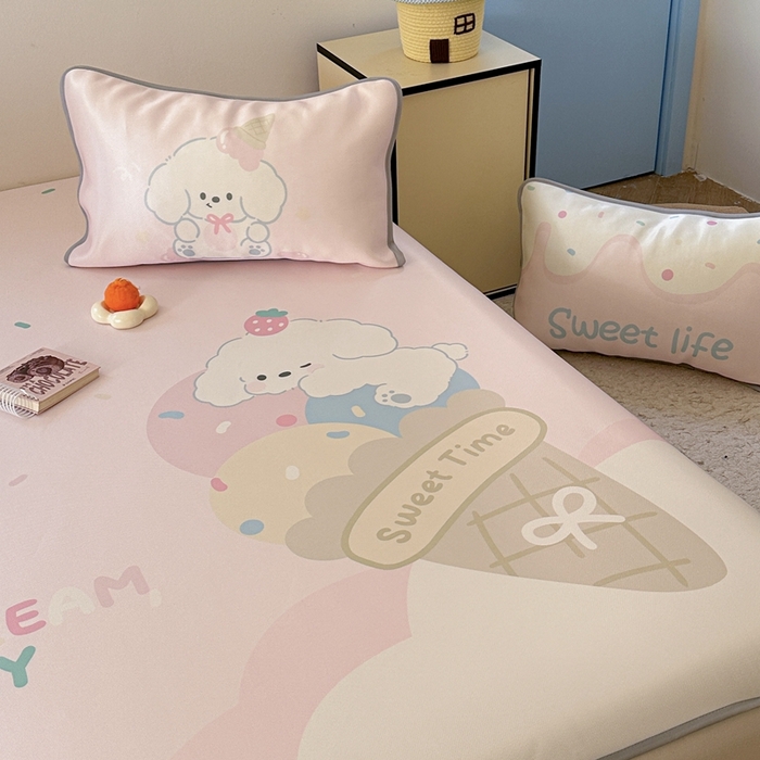 91家纺网 家纺一手货源 找家纺 （总）美乐迪家纺 2025新款碳光凉感冰丝席