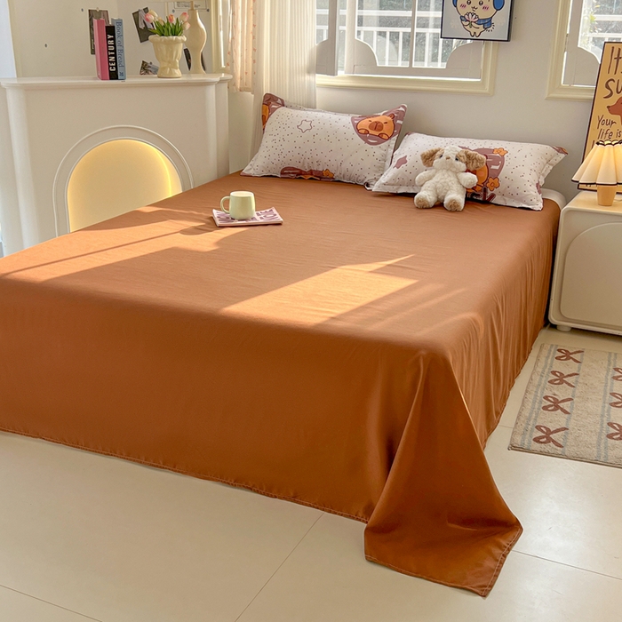 91家纺网 家纺一手货源 找家纺 悦织湾家纺 2025新款亲肤芦荟棉四件套轻奢印花磨毛床上用品亲肤棉四件套 卡皮巴拉