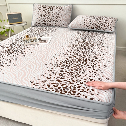 91家纺网 家纺一手货源 找家纺 （总）子曰 2025新款高定版A类PE聚乙烯凉感凉席提花凉席床笠