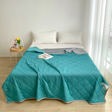 91家纺网 家纺一手货源 找家纺 （总）富艺隆 2025新款纯色凉感丝夏被