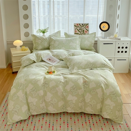 91家纺网 家纺一手货源 找家纺 （总）凯磊2025新款老粗布印花四件套