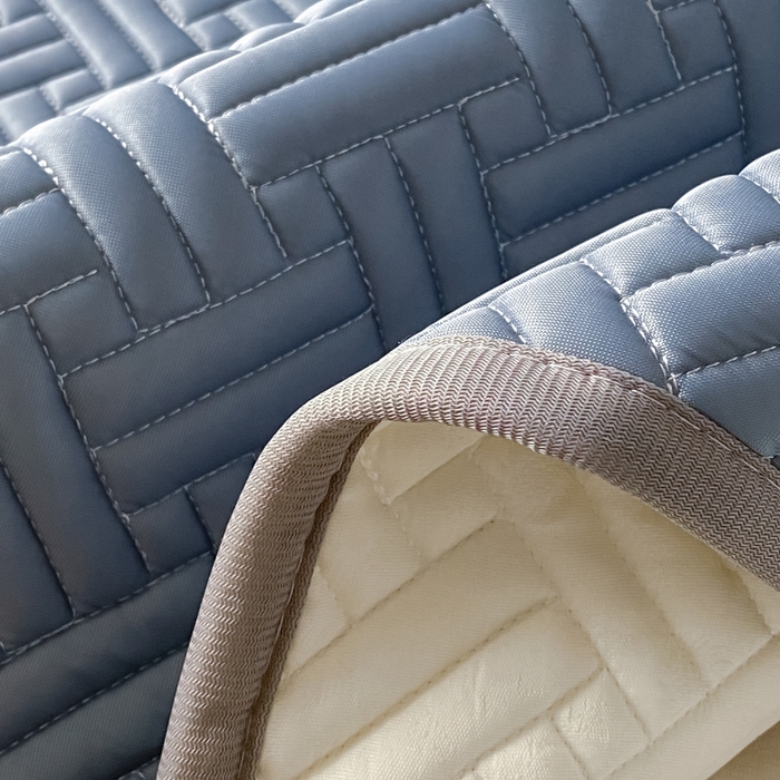 91家纺网 家纺一手货源 找家纺 （总）欧邦 2025新款加厚纯色凉席四件套--夏被四件套