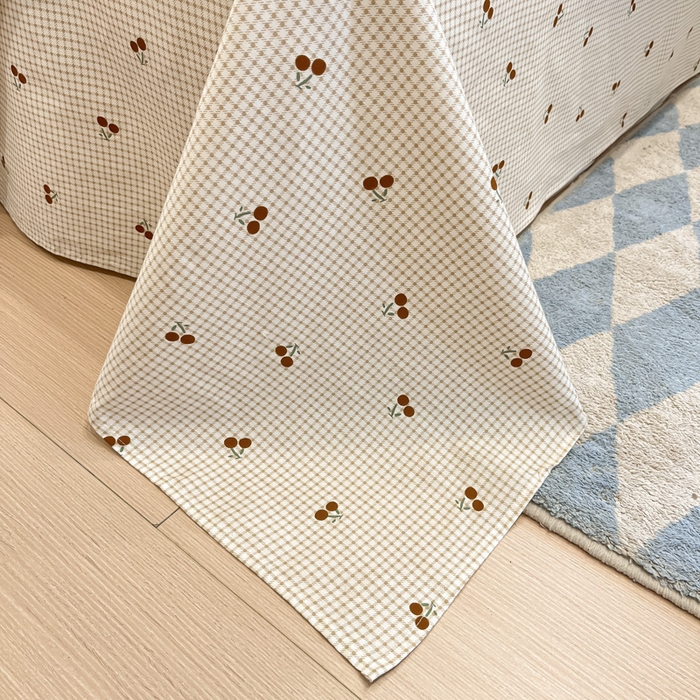 91家纺网 家纺一手货源 找家纺 菲梵家纺 2025春夏新品A类全棉喷气印花夏被 被子被芯 樱姿