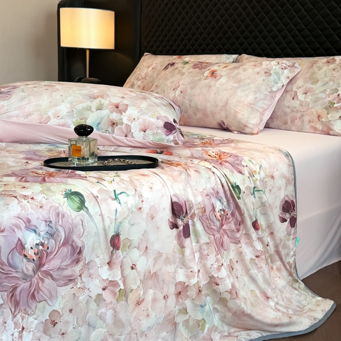 91家纺网 家纺一手货源 找家纺 （总）花满路 2025新款成人夏被