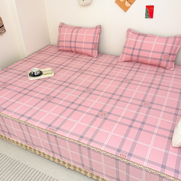 91家纺网 家纺一手货源 找家纺 手艺人家纺 2025新款亲肤舒适老粗布单层炕盖榻榻米炕垫 LDK05