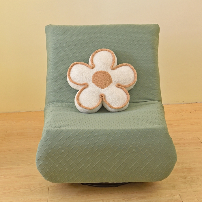 91家纺网 家纺一手货源 找家纺 启博家纺 2025新款菱形格功能款毛毛虫沙发套 果绿