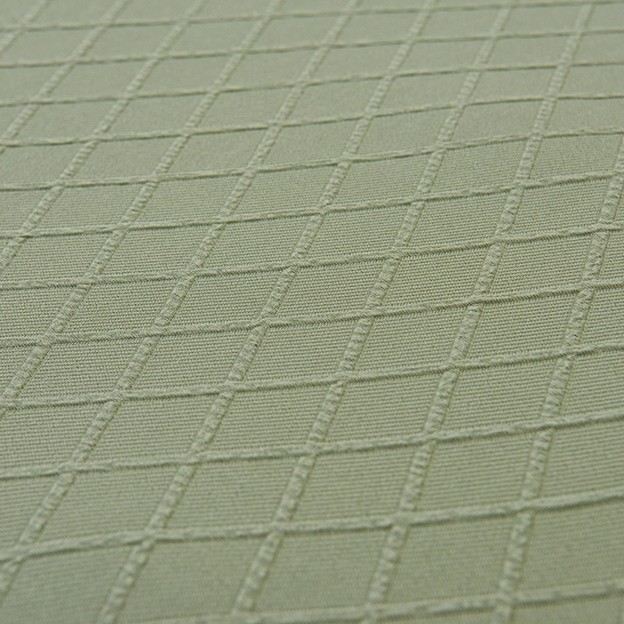 91家纺网 家纺一手货源 找家纺 启博家纺 2025新款菱形格功能款毛毛虫沙发套 果绿