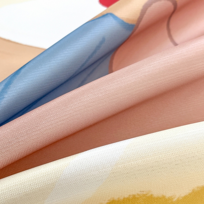 91家纺网 家纺一手货源 找家纺 博雅 2025新款miiiiichan正版权A类大版数码印花1200D冰丝凉席席子 奶油小熊