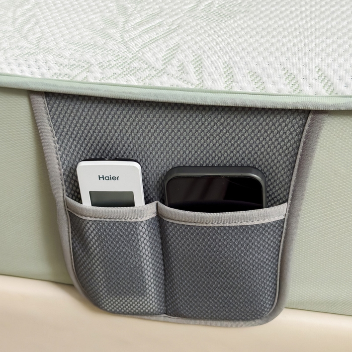 91家纺网 家纺一手货源 找家纺 席世家 2025春夏新款冰豆豆花卉卡通凉席席子 床席款-绿意