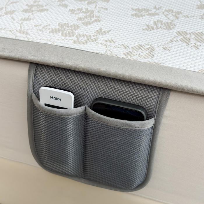 91家纺网 家纺一手货源 找家纺 席世家 2025春夏新款冰豆豆花卉卡通凉席席子 床席款-花漾