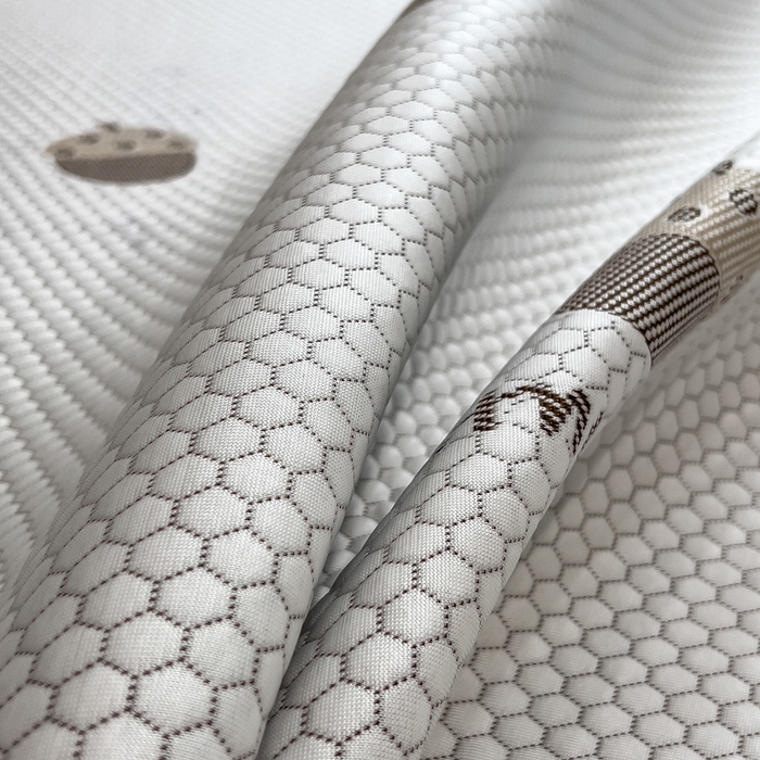 91家纺网 家纺一手货源 找家纺 席世家 2025春夏新款冰豆豆花卉卡通凉席席子 床席款-松果