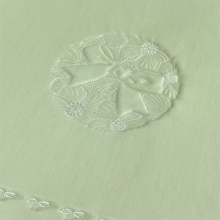 91家纺网 家纺一手货源 找家纺 鼎飞家纺 2025新款水晶凉感席床笠款 绿色