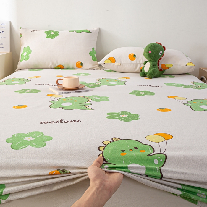 91家纺网 家纺一手货源 找家纺 （总）米柳家纺 2025新款原棉老粗布印花床笠系列