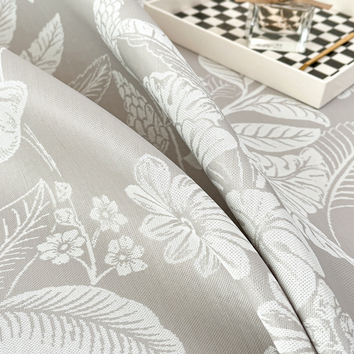 91家纺网 家纺一手货源 找家纺 子曰 2025新款高定版A类PE聚乙烯凉感凉席提花凉席 叶之恋-咖