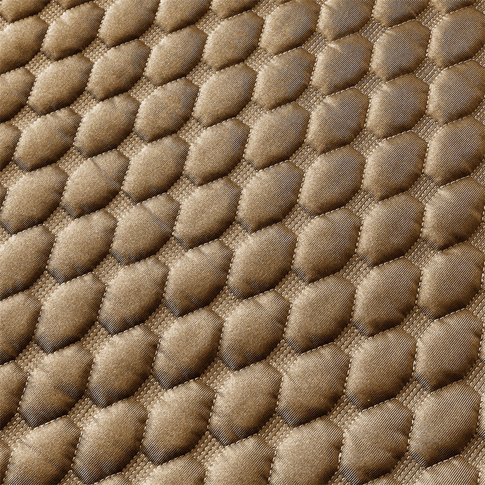 91家纺网 家纺一手货源 找家纺 情恒家纺 2025夏季款亮光布加厚双面用床头罩 00焦糖色