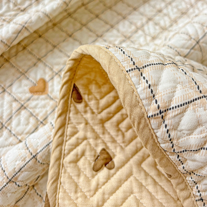 91家纺网 家纺一手货源 找家纺 羽爱家纺 2025新款A类双面全棉印花床盖套件 极简主义