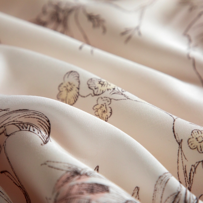 91家纺网 家纺一手货源 找家纺 金喜 2025新款天丝夏被夏凉被薄被子套件数码印花夏被四件套 陌言盛夏