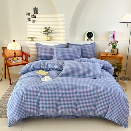 91家纺网 家纺一手货源 找家纺 （总）金窝窝家纺 2025新款纯棉水洗棉四件套