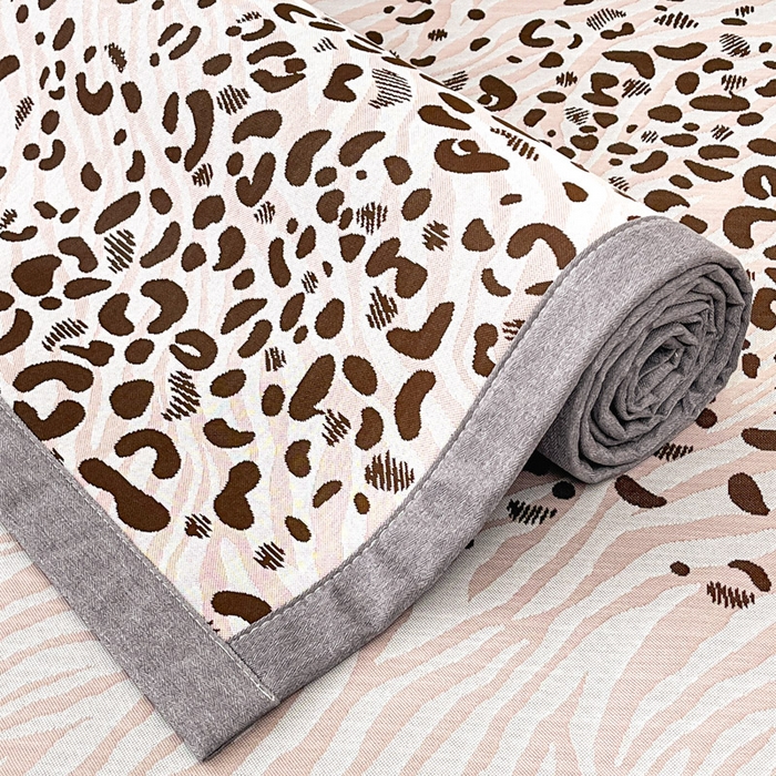 91家纺网 家纺一手货源 找家纺 子曰 2025新款高定版A类PE聚乙烯凉感凉席提花凉席 魅野-粉