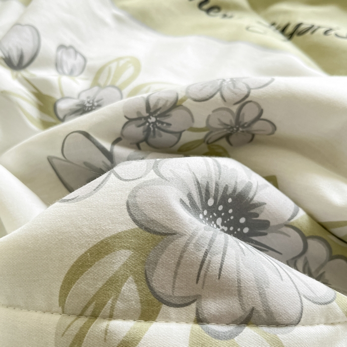 91家纺网 家纺一手货源 找家纺 菲梵家纺 2025春夏新品A类全棉喷气印花夏被 被子被芯 缪斯女神