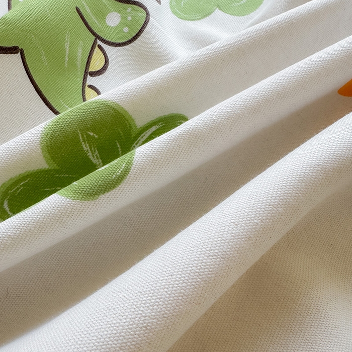 91家纺网 家纺一手货源 找家纺 晓时候 2025原棉老粗布床单凉席三件套软凉席子单床单 恐龙乐园