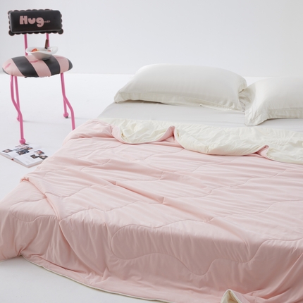 91家纺网 家纺一手货源 找家纺 （总）亿梵家居 2025春夏新款A类母婴级啵啵西瓜被凉感被夏被夏凉被空调被