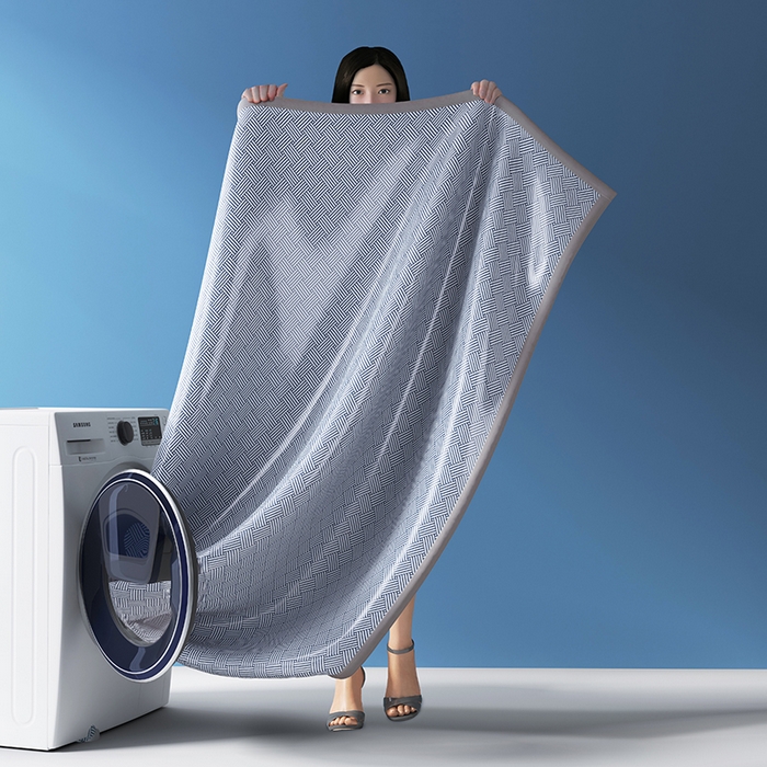 91家纺网 家纺一手货源 找家纺 席之家 2025新款凉感艾草冰藤席凉席席子 饼干花-蓝色