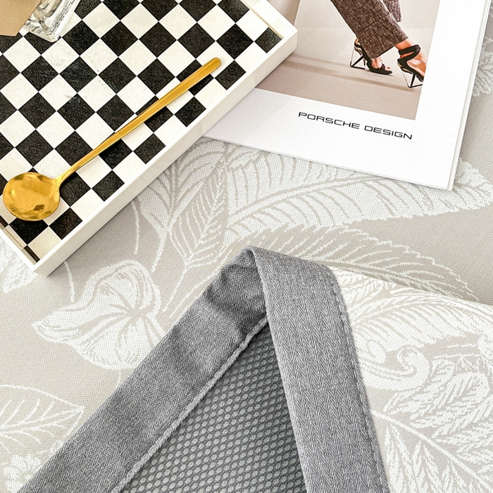 91家纺网 家纺一手货源 找家纺 子曰 2025新款高定版A类PE聚乙烯凉感凉席提花凉席 叶之恋-咖