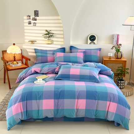 91家纺网 家纺一手货源 找家纺 （总）金窝窝家纺 2025新款纯棉水洗棉四件套