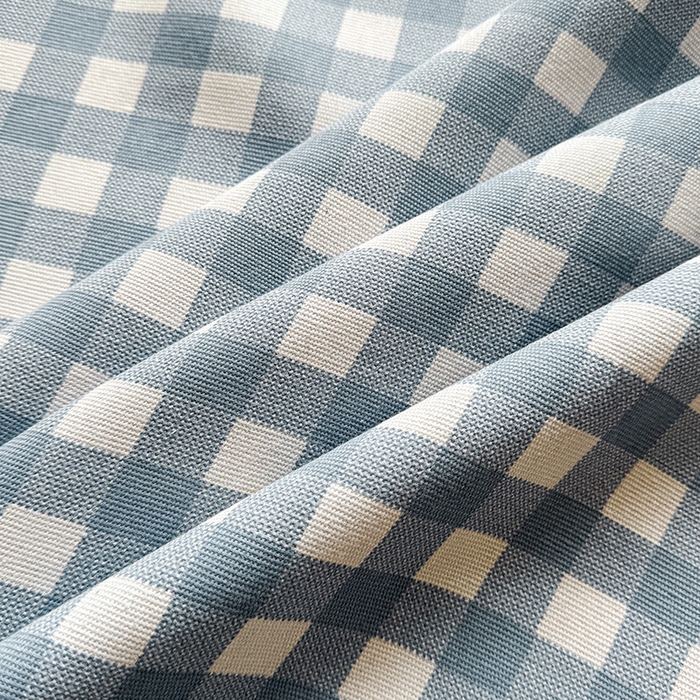 91家纺网 家纺一手货源 找家纺 晓时候 2025原棉老粗布床单凉席三件套软凉席子单床单 蓝小格