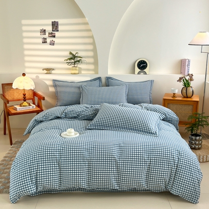 91家纺网 家纺一手货源 找家纺 （总）金窝窝家纺 2025新款纯棉水洗棉四件套