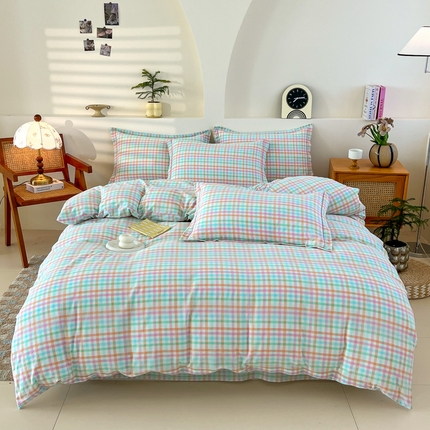 91家纺网 家纺一手货源 找家纺 （总）金窝窝家纺 2025新款纯棉水洗棉四件套