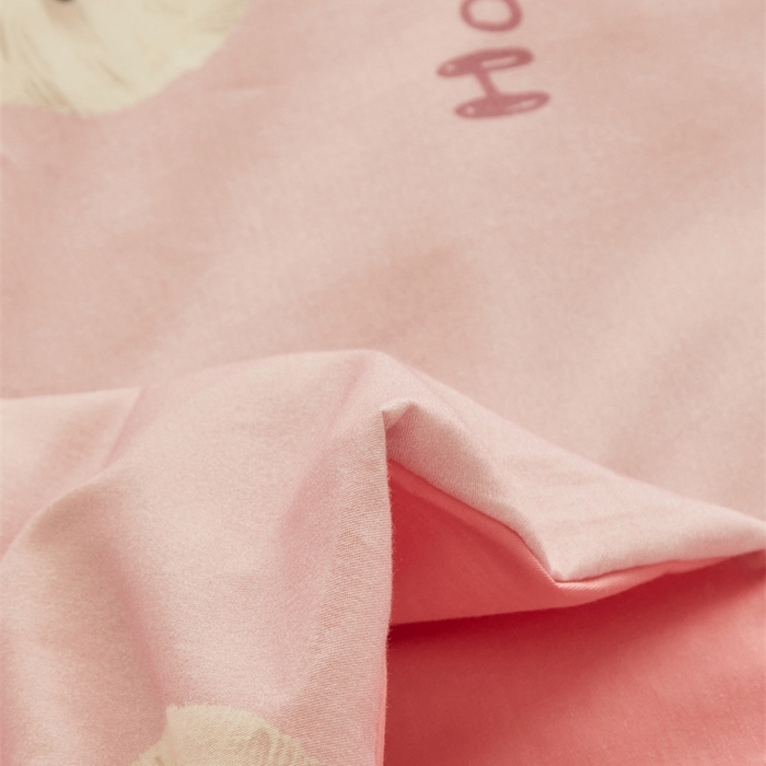 91家纺网 家纺一手货源 找家纺 艾佳宝贝 2025新款A类全棉纯棉儿童单枕套多尺寸可拆式枕头 乖萌小狗