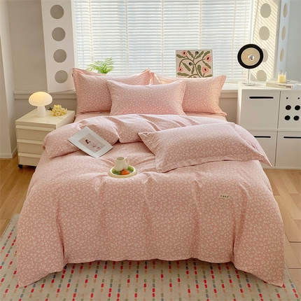 91家纺网 家纺一手货源 找家纺 （总）凯磊2025新款老粗布印花四件套