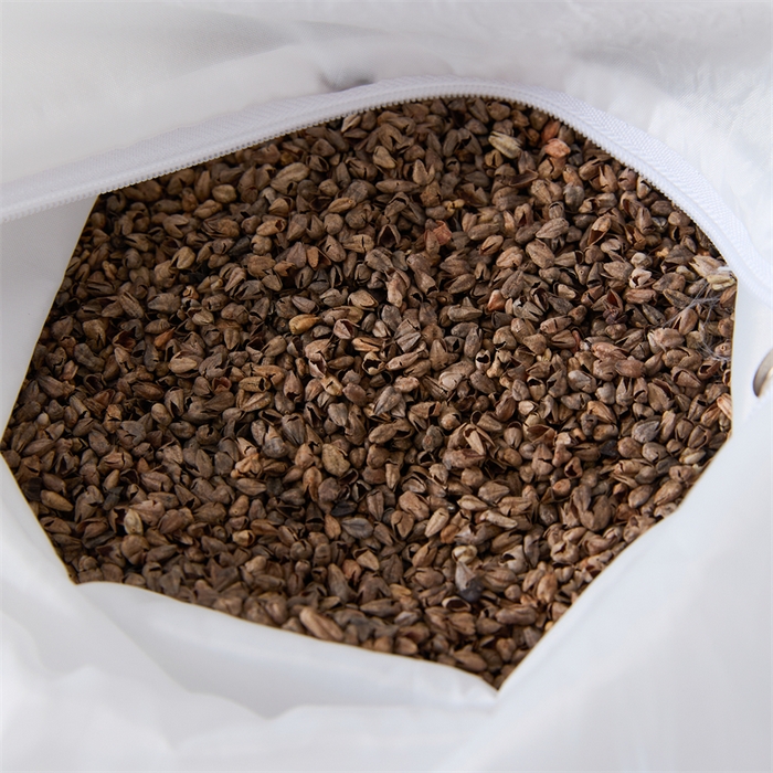 91家纺网 家纺一手货源 找家纺 大熊枕芯 2025新款水洗棉条纹荞麦枕 条纹宫廷-蓝20*50*8cm/只