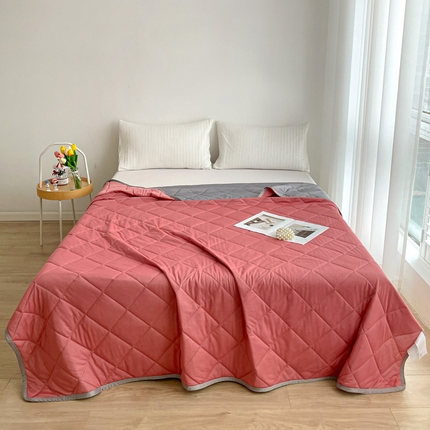 91家纺网 家纺一手货源 找家纺 （总）富艺隆 2025新款纯色凉感丝夏被