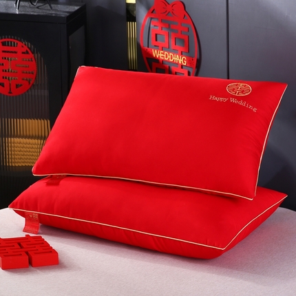 91家纺网 家纺一手货源 找家纺 （总）贤内助家纺 2025新款婚庆枕芯简爱系列-信封枕48*74/方抱枕60*60/大靠枕60*80