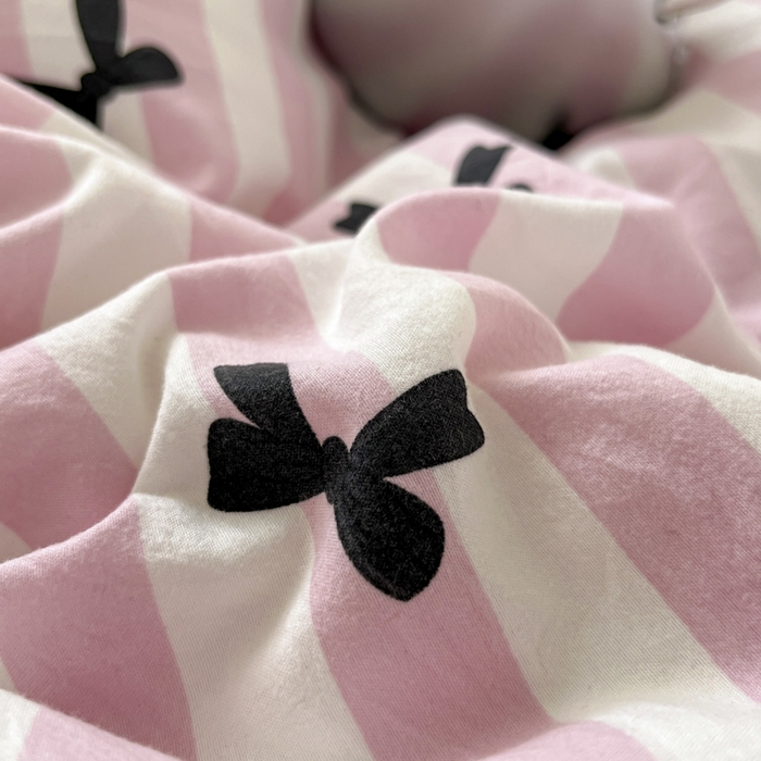 91家纺网 家纺一手货源 找家纺 （总）2025水洗棉花边四件套_9067