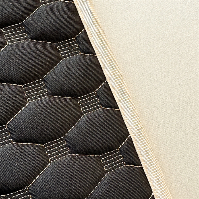 91家纺网 家纺一手货源 找家纺 情恒家纺 2025夏季款亮光布加厚双面用床头罩 静谧黑