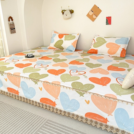 手艺人家纺 2025新款亲肤舒适老粗布单层炕盖榻榻米炕垫 LDK02