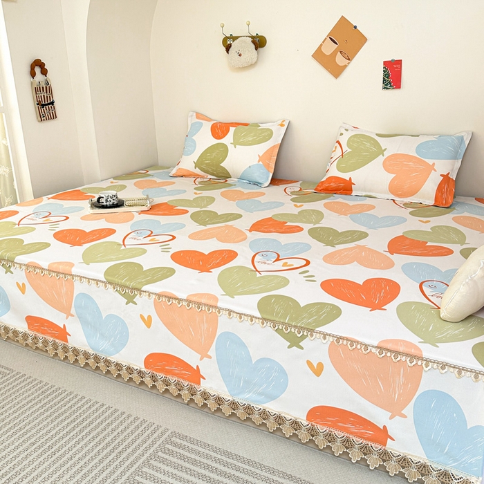 91家纺网 家纺一手货源 找家纺 手艺人家纺 2025新款亲肤舒适老粗布单层炕盖榻榻米炕垫 LDK02