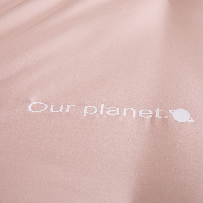 91家纺网 家纺一手货源 找家纺 龙图家纺 2025新款星球深睡被 卡其粉