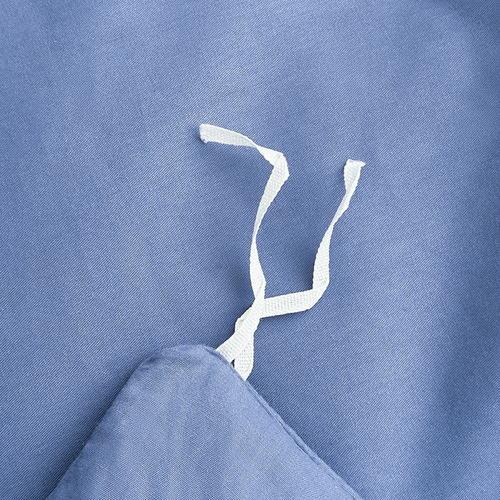 91家纺网 家纺一手货源 找家纺 宇彬家纺 2025新款直播热款13374全棉母婴级压线一字绣宽边枕套被套纯色滚边麻绳四件套贡缎新疆长绒 梦系列-宾利蓝