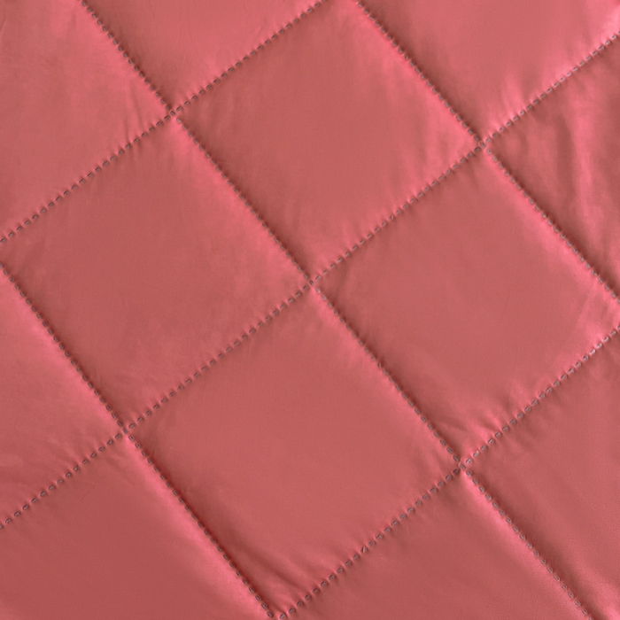 91家纺网 家纺一手货源 找家纺 富艺隆 2025新款纯色凉感丝夏被 豆沙