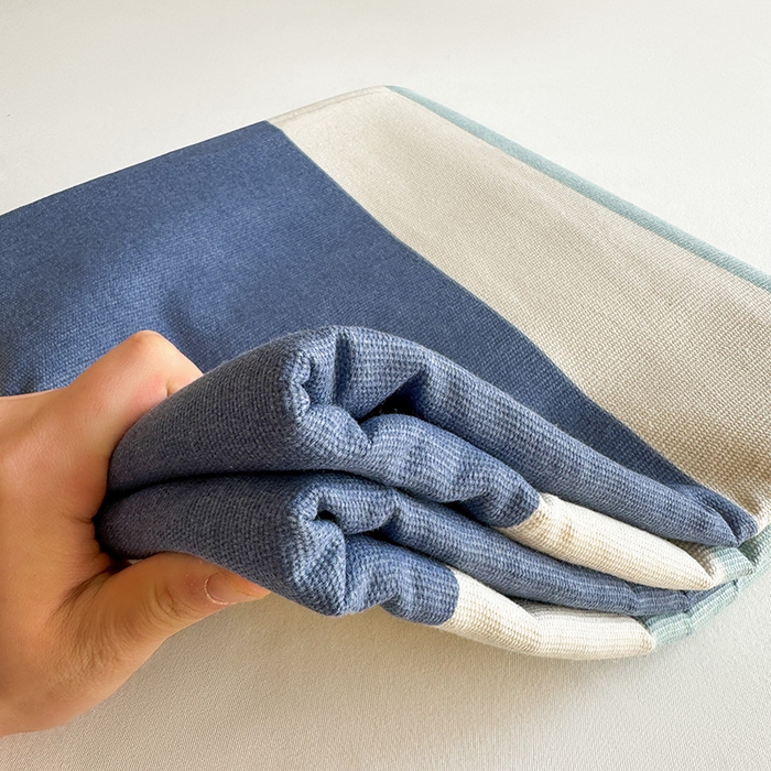 91家纺网 家纺一手货源 找家纺 晓时候 2025原棉老粗布床单凉席三件套软凉席子单床单 简语