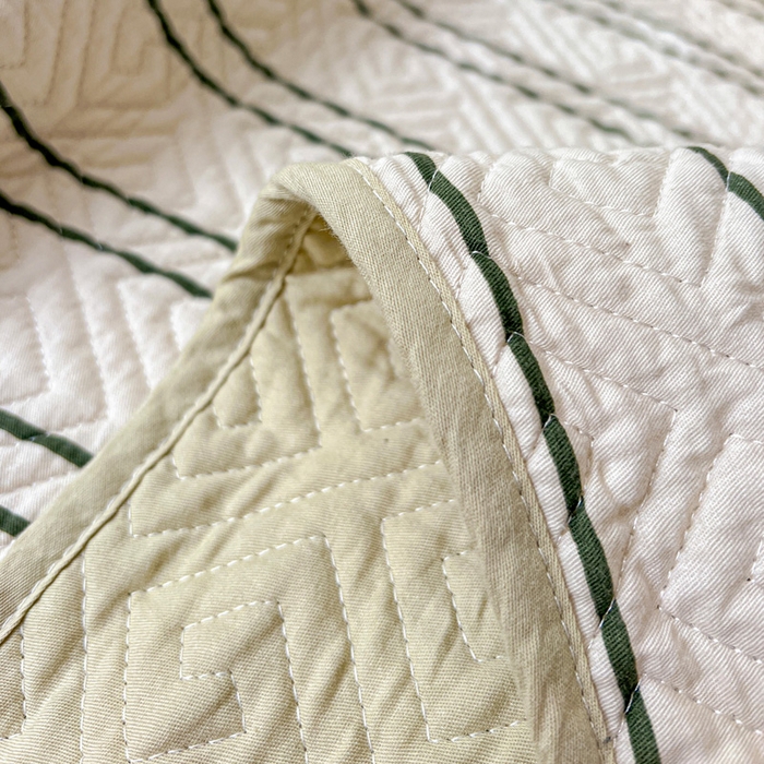 91家纺网 家纺一手货源 找家纺 羽爱家纺 2025新款A类双面全棉印花床盖套件 漫时光