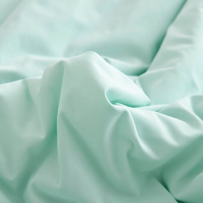 91家纺网 家纺一手货源 找家纺 圣尔雅2025新款A类高克重锦纶氨纶黑科技凉感夏被冰激凌空调被夏凉被 薄荷绿+灰