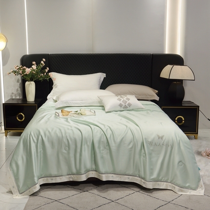 91家纺网 家纺一手货源 找家纺 （总）博尔菲 2025新款天丝夏被 花间夏